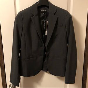 Charcoal blazer-Olivia Jacket